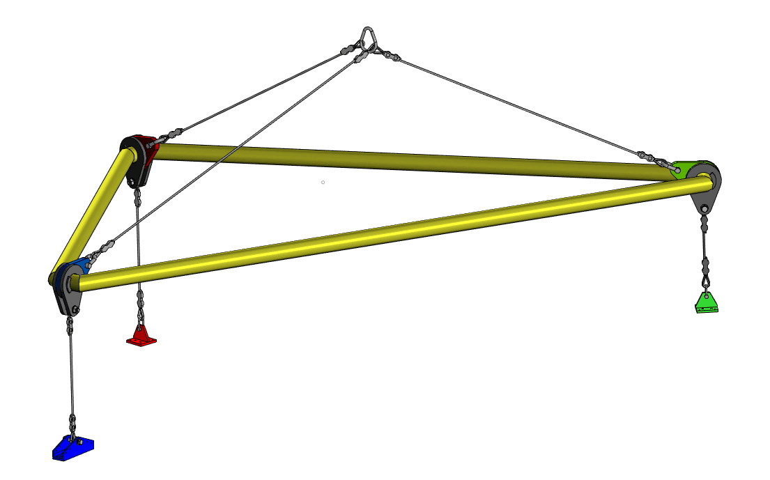 Траверса для снятия крыла