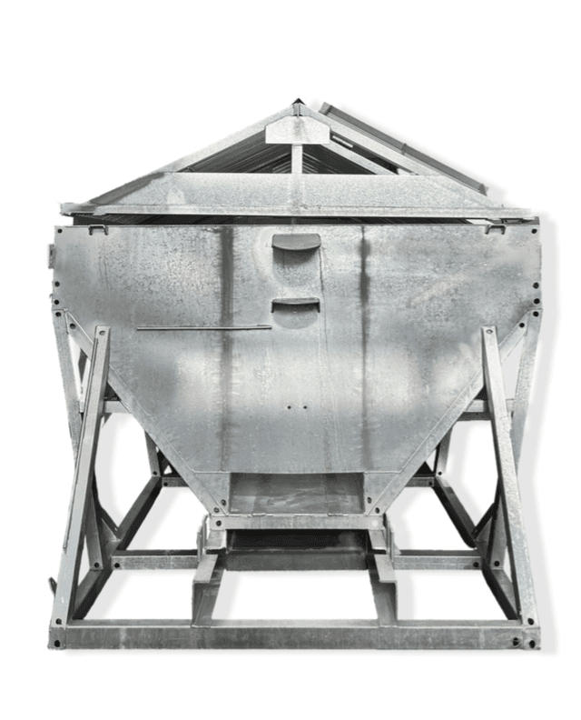 Дополнительные опции. Бункер из нержавеющей стали.