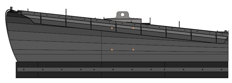 Отвал передний поворотный ОПП-3,2 миниатюра изображения 3