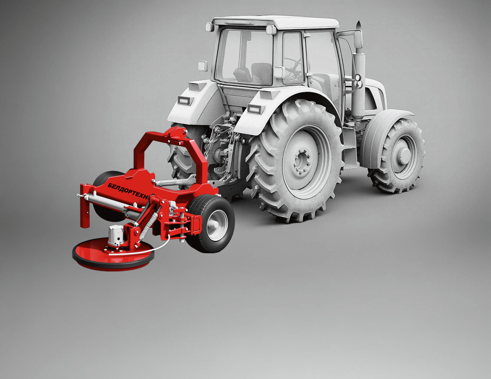 Косилка для окашивания барьерных ограждений БелДТ-8255 миниатюра изображения 3