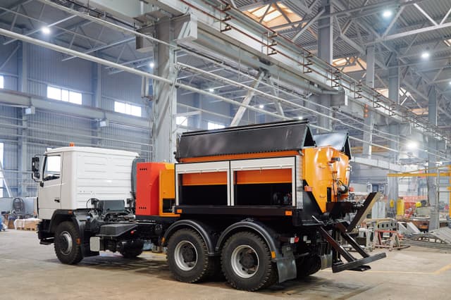 Термос-бункер для асфальта