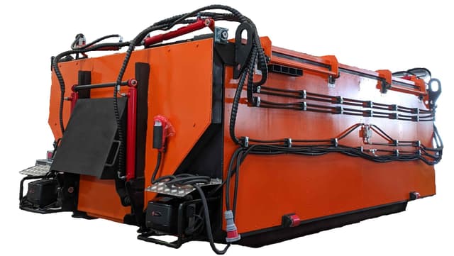 Термос-бункер для транспортировки асфальта