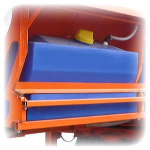 Дополнительные опции. Система увлажнения песко-соляной смеси.